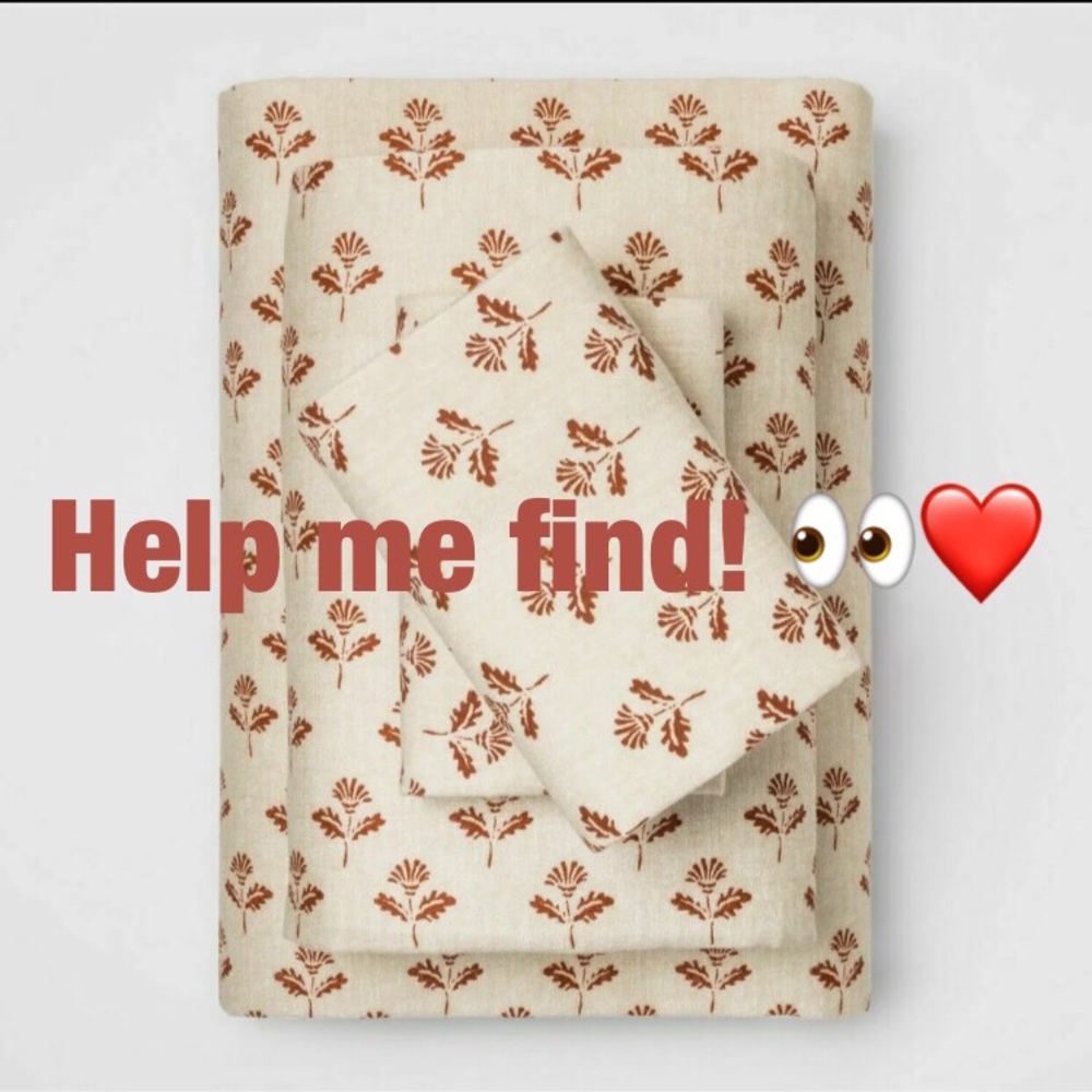 ISO❗️Not for sale❗️Queen Threshold Flannel Sheets